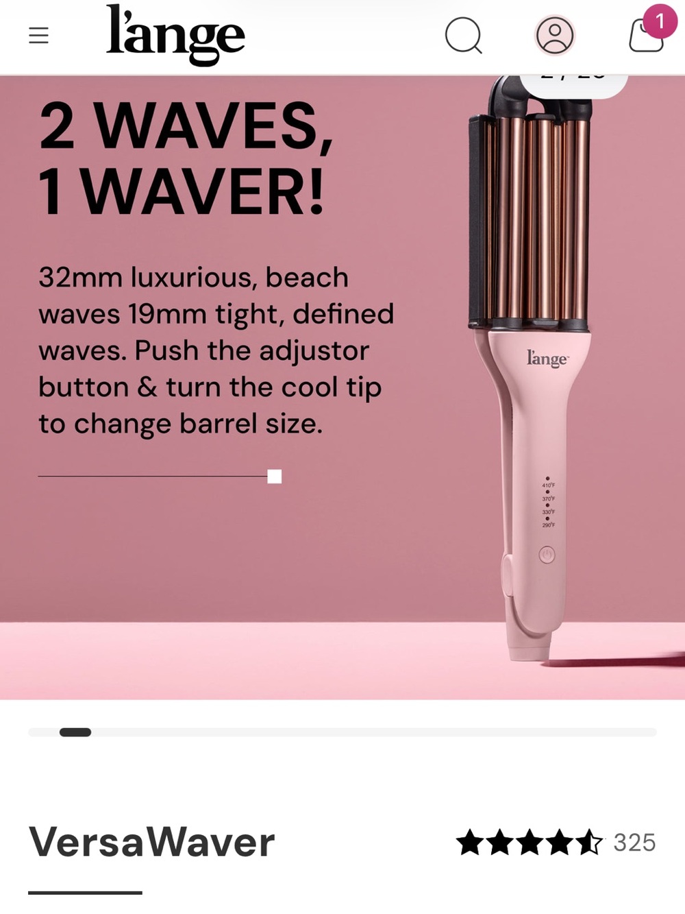 Lange 2-In-1 Hair versaWaver